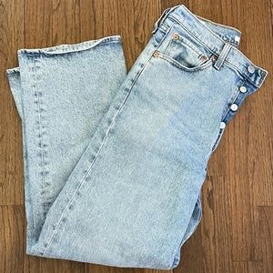 Levi's Ribcage Straight Ankle Jeans